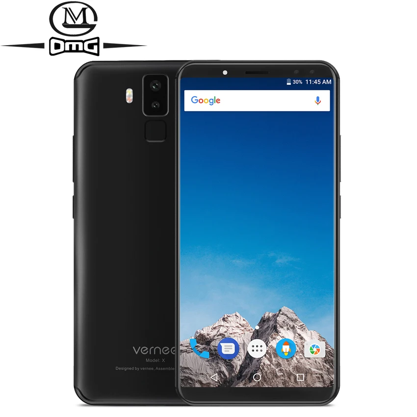 Vernee X 18 9 Screen 6200mAh Smartphone 6GB RAM 128GB ROM 6 0 Octa Core Face