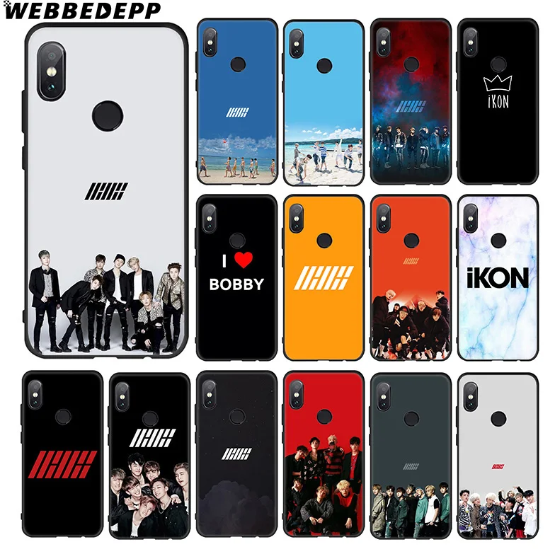 WEBBEDEPP Ikon Bands Soft Case for Xiaomi 9 8 SE 6 A1 A2 Lite MIA1 MIA2 MI8 MI6 MAX 3 POCOPHONE F1 Cover |