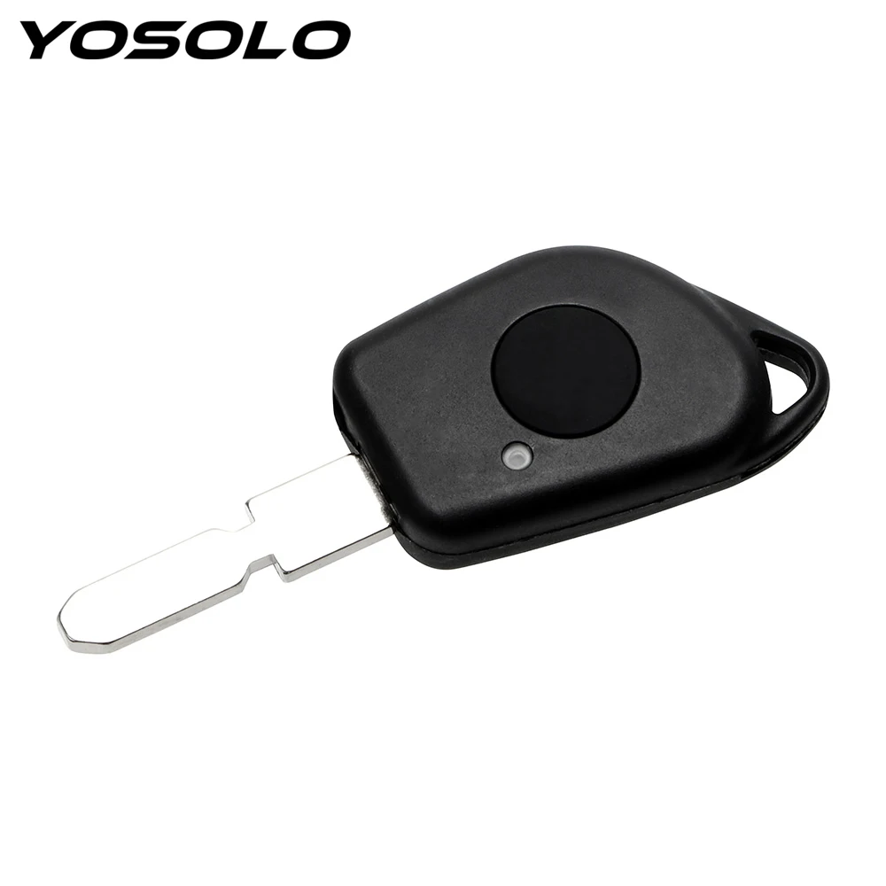 

YOSOLO One Button Car Key Housing Remote Key Shell Case Replacement Key Case Cover For Peugeot 406 4006 Key Fob Car Accessories