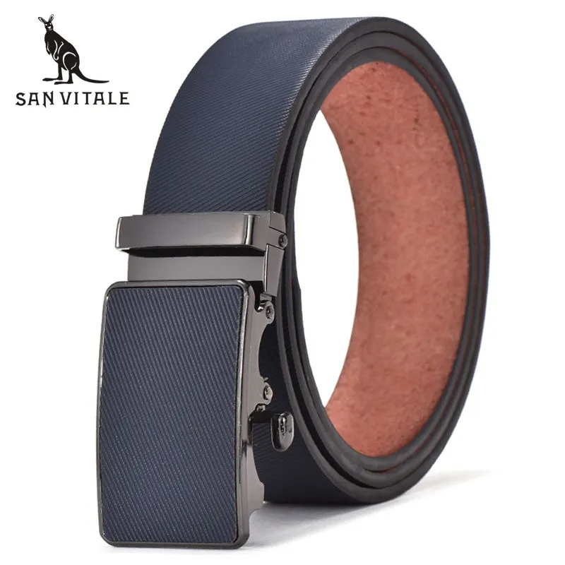 

Belts Mens Belt Pu Leather Classic Style Strap Slim Buckles For Jeans For Suit Luxury Brand Ratchet Reversible Buckle Reversible