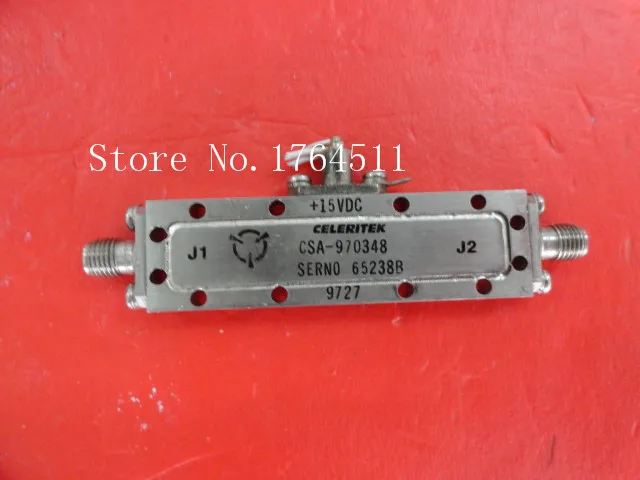 

[BELLA] CELERITEK CSA-970348 15V SMA supply amplifier