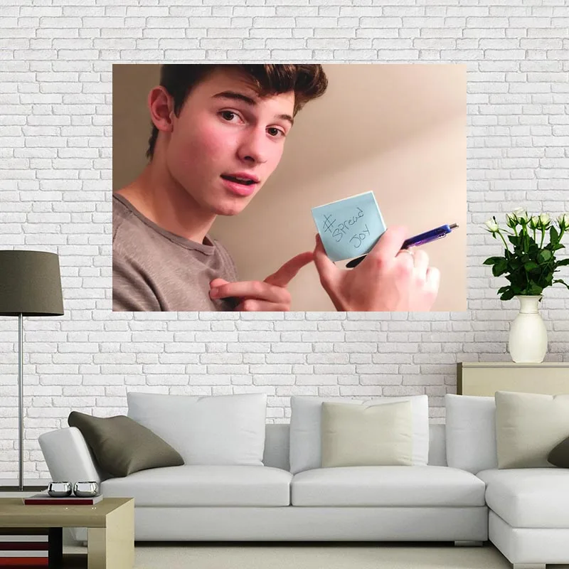 

Custom Shawn Mendes Showman poster Living Room Poster Birthday Gift Custom Your Favourite Photos Posters more size