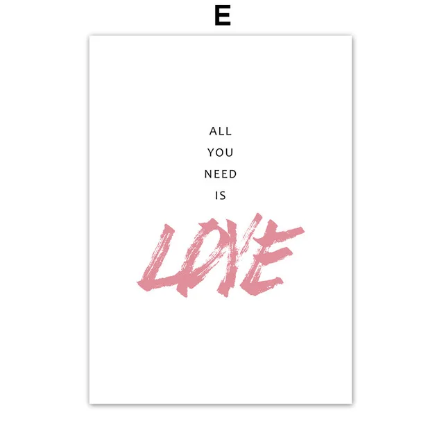 Pink-Girl-Feather-Flower-Love-Quote-Wall-Art-Canvas-Painting-Nordic-Posters-And-Prints-Wall-Pictures.jpg_640x640 (4)