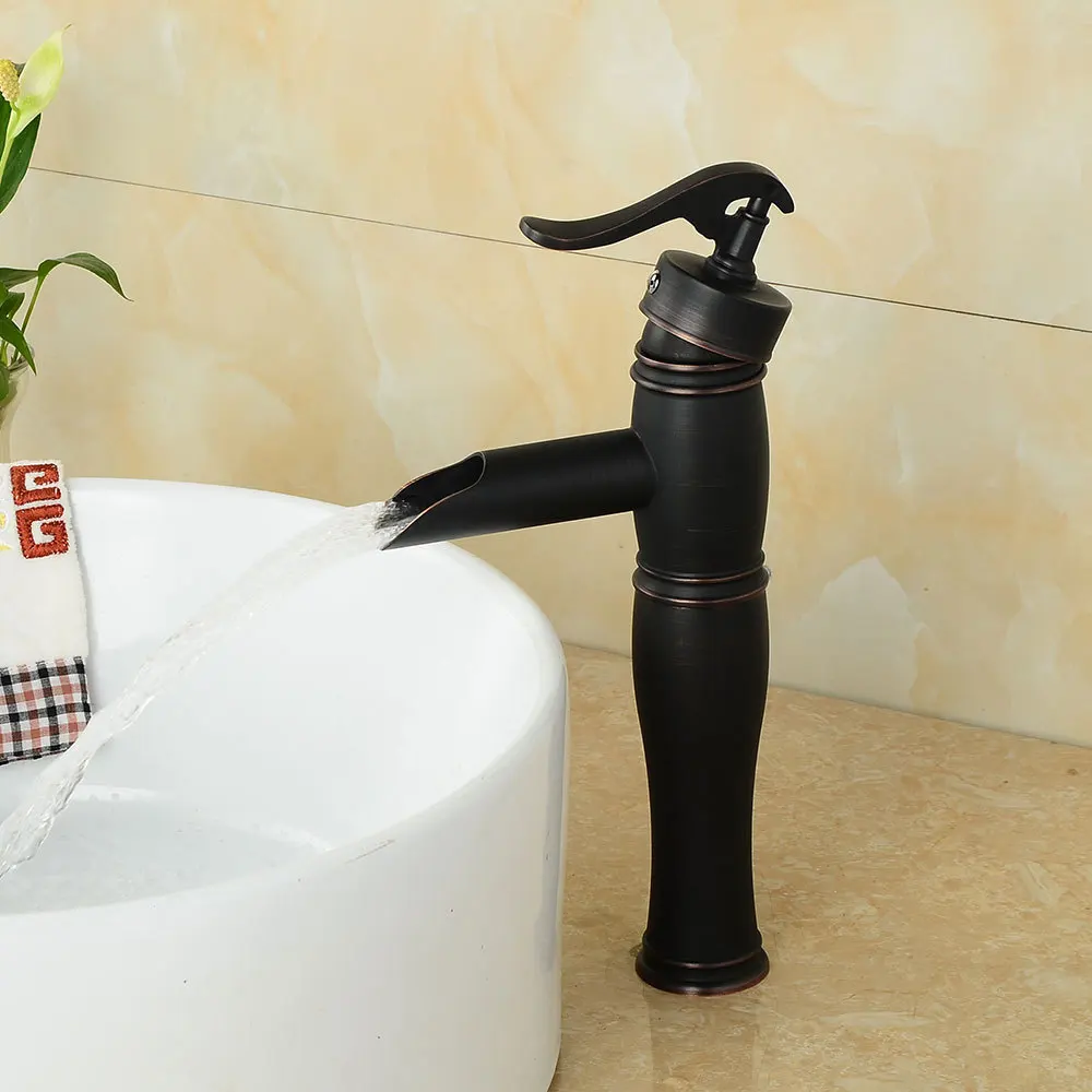 Basin Faucets  Black Color  Wash Basin Tap Bathroom  Faucets  