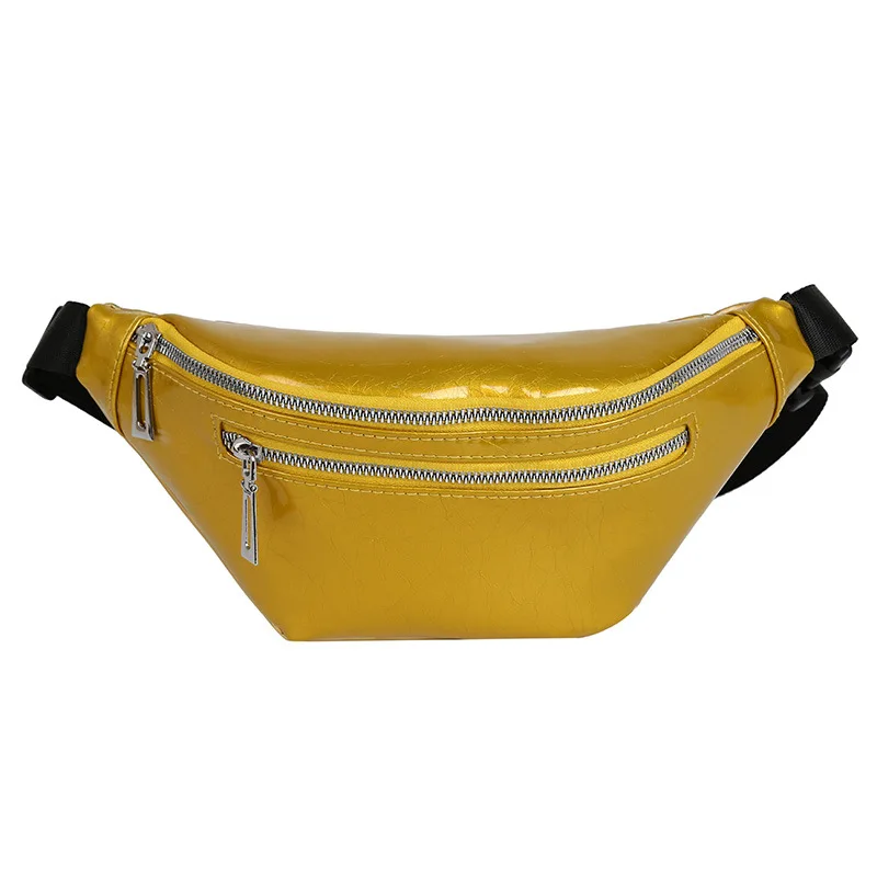 

Waist Fanny Pack Jelly Waist Bag Shoulder Bag Women Multi-functional Chest Bag Pack Female Leather Lady Crossbody Messenger Bag