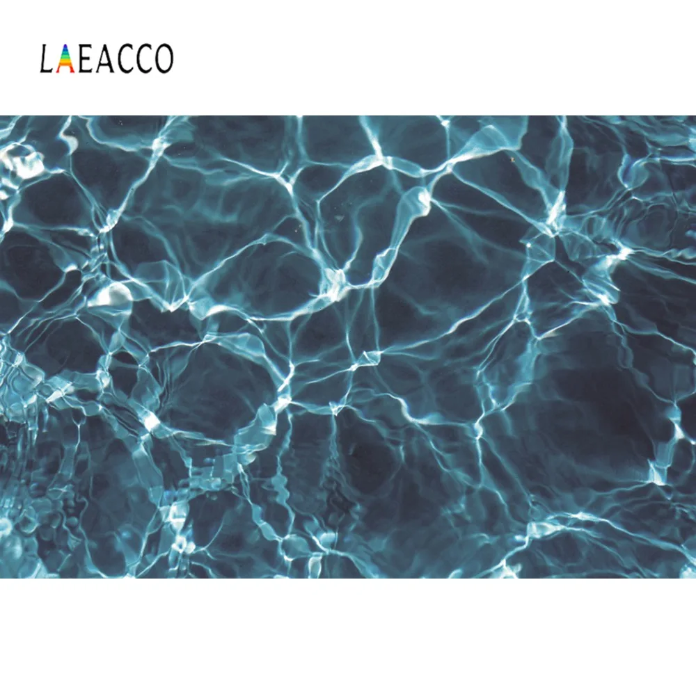 Laeacco мраморный фон с абстрактной текстурой поверхности воды Фотофон для