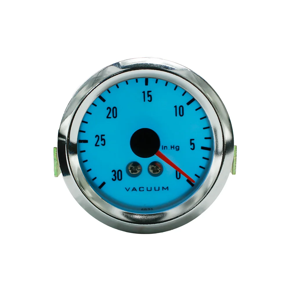 Free shipping 52mm Electrical Luminescent Vacuum gauge with step down