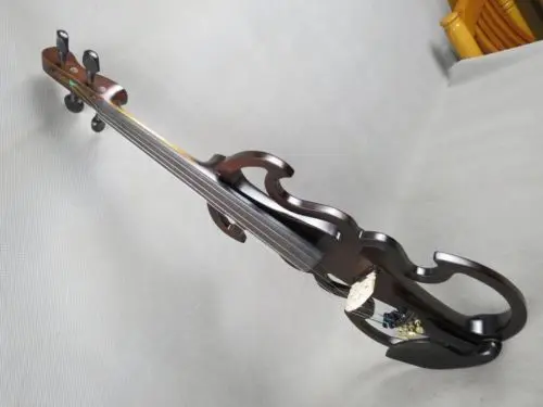 Электрическая скрипка 4/4 с бантом и чехлом из твердой древесины 5286|electric violin|electric