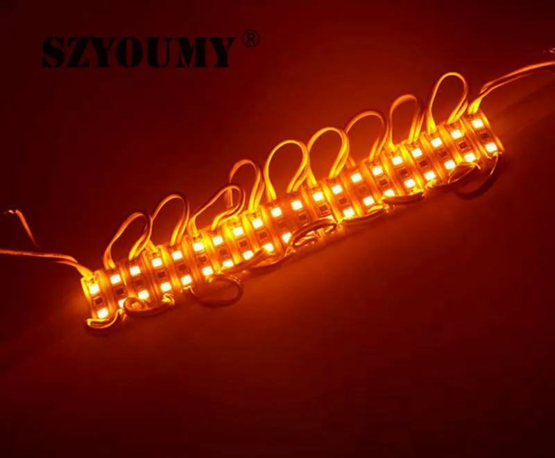 SZYOUMY 1000 pcs SMD 2835 2 светодиода модуль небольшого Размеры светодиодный модуль мини светодиодный модуль 2607 мм DC12V Водонепроницаемый IP65 для линия