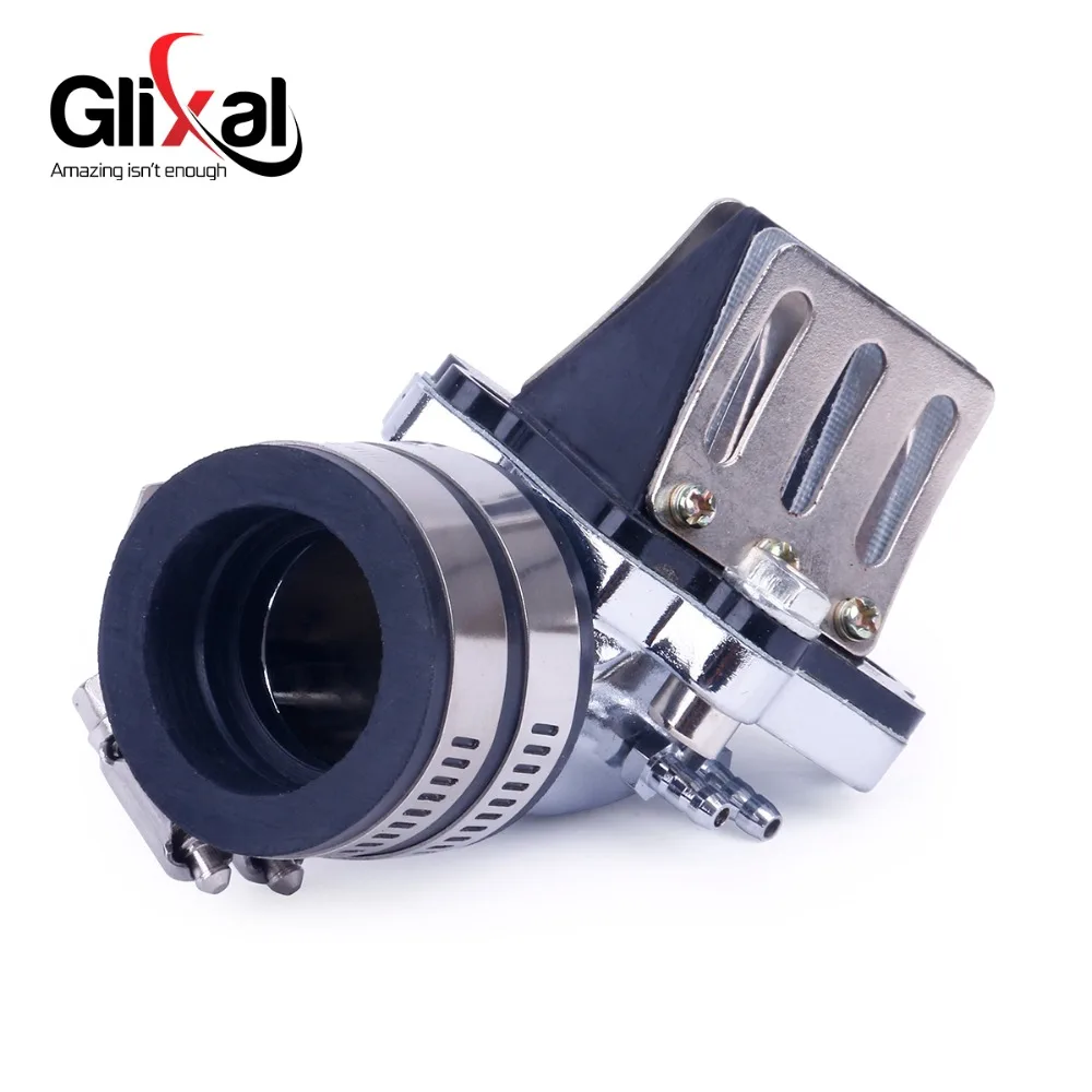 Высокопроизводительный гоночный впускной коллектор Glixal Jog 49cc 50cc с язычковым