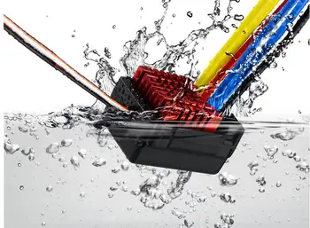 

Genuine Hobbywing QuicRun WP 880 80A Dual Brushed Waterproof ESC Speed Controller For 1/8 RC Car