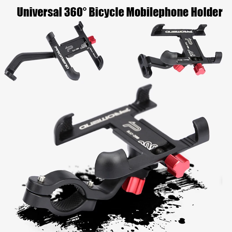 Luminum 360°Bicycle Telefon Halterung MTB Mountainbike Motorrad GPS Lenker Clip Stand für 55
