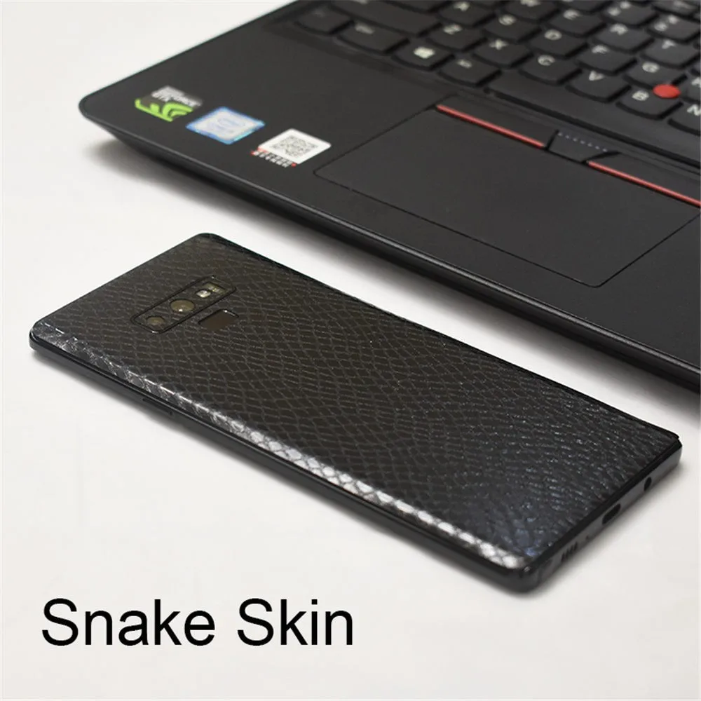 Back Cover Film For Samsung Galaxy Note 9 8 LeatherCarbon FiberWood Skins Protective Sticker For Samsung S9 S8 Plus Note 9 8 (32)