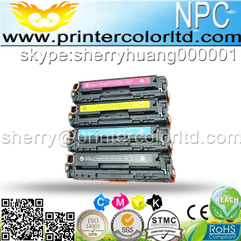 320 323U) совместимый тонер картридж для принтера HP PRO CM1415FN см 1415FN 1415 1215 1515 CM1312 1312 1300 kcmy