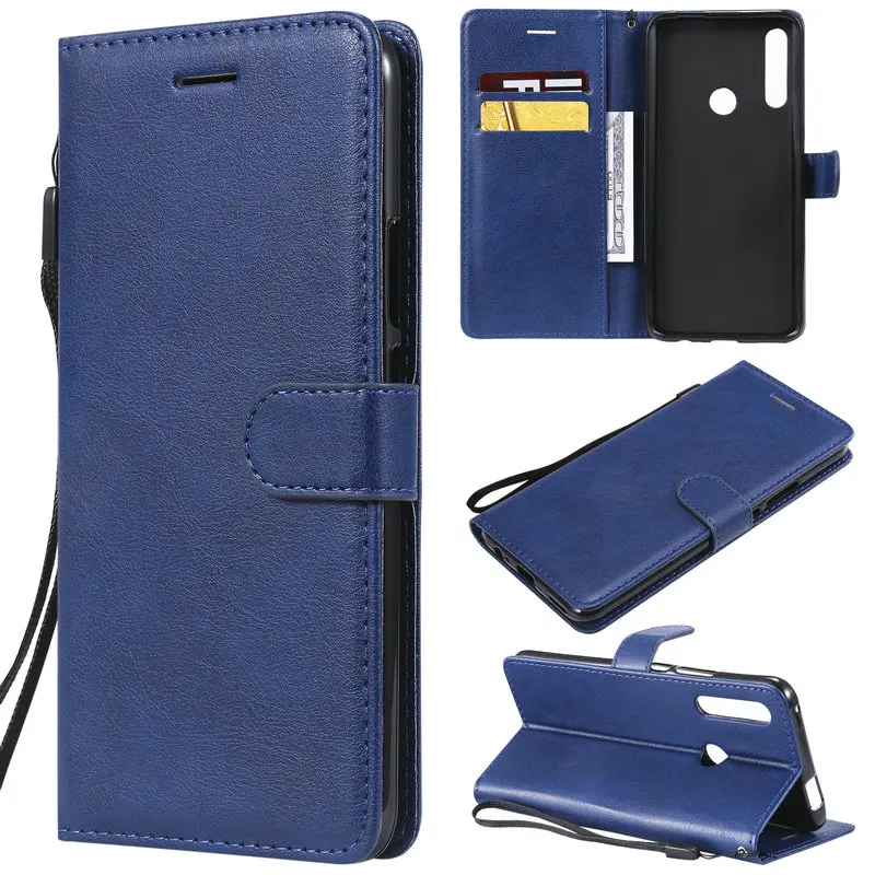 

For Huawei Y9Prime 2019 Case Huawei Y9 2019 Case Plain PU Leather Wallet for Funda Huawei Y9 Prime 2019 Case 9Y Y 9 HuaweiY9