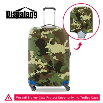 

Dispalang S/M/L trolley luggage cover 3D camouflage printing travel accessories fashion men's protect suitcase covers wholesale
