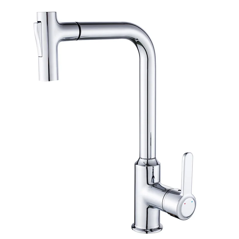 kitchen faucets 2 function pull out kitchen mixer water taps torneira da cozinha cold and hot faucet spout sink taps torneira