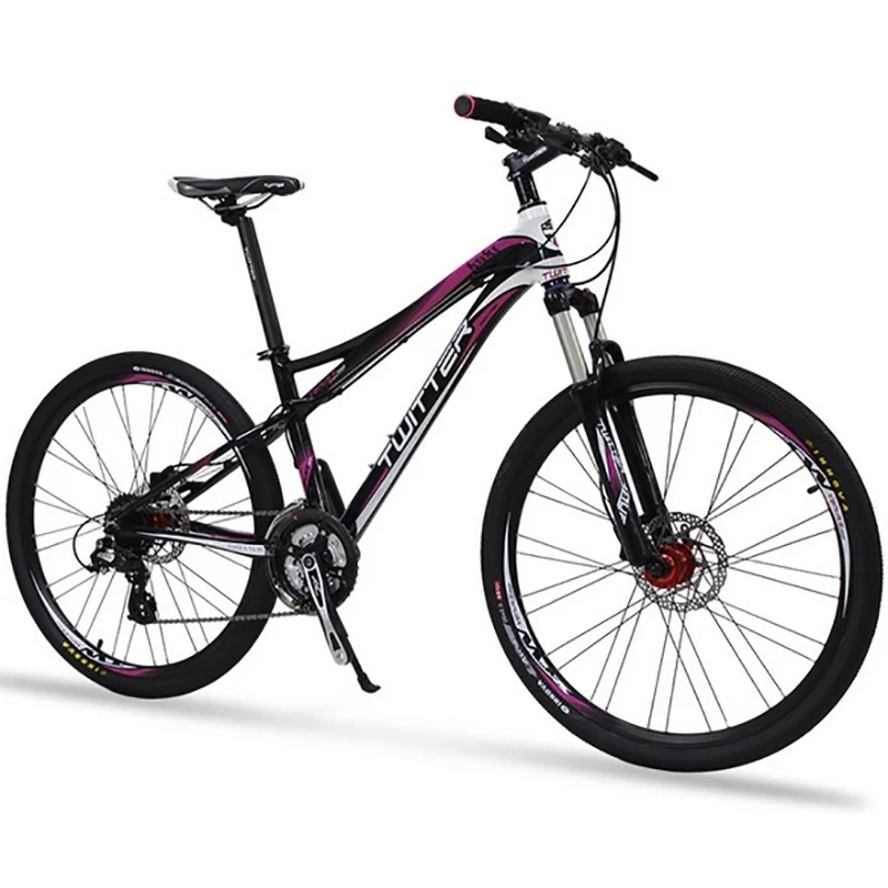 Алюминиевый сплав Материал 24 скорости 26 дюймов один круглый велосипед ремонтные инструменты горный велосипед - Цвет: black