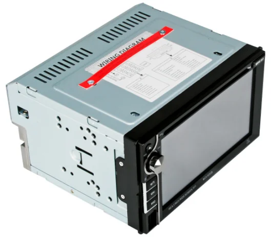 DHL или FedEx 5 шт. 6," дюймов 2DIN автомобильный dvd-плеер сенсорный экран Bluetooth беспроводной 12 в FM радио MP4 VCD Аудио Видео 6202B