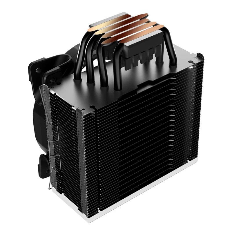 Pccooler 5 Heatpipe cpu кулер RGB 5V 3pin 12 см вентилятор для Intel 1366 AMD AM4 AM3 радиатор охлаждения процессора 120 мм тихий вентилятор для ПК