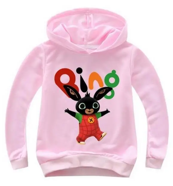 Г. детская спортивная рубашка для детей, толстовки, рубашка футболка с длинными рукавами Топы Bing с кроликом, свитер для мальчиков красный костюм Noze Day - Цвет: style 12