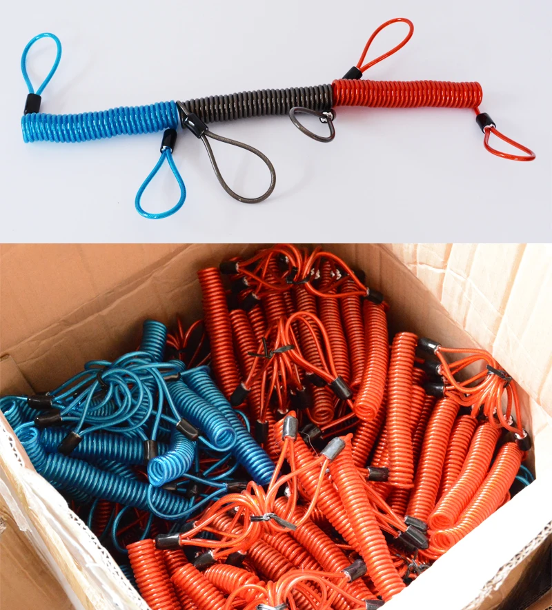 2m bold cable bicycle lock rope Helmet wire 11