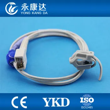 

2pcs/pack MEK MP-100 MP110 MP400 MP500 6pin neonate silicone wrap SpO2 probe CSI module DB9 1m