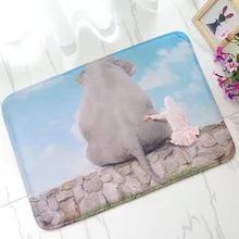 CAMMITEVER коврики с изображением кошек для гостиной слон и девушка alfombres Para дерево цветок спальня теппич Kinderzimmer коврик
