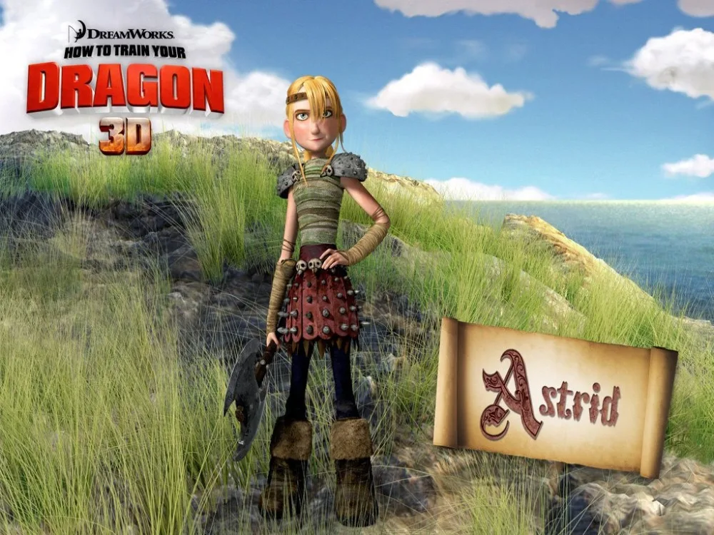 Custom Canvas Art Astrid Wallpaper Train Your Dragon Poster How To