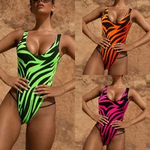 Бикини Сексуальная Змея пламя печати купальник женский купальник цельный пуш-ап спинки боди купальный костюм Пляжная одежда