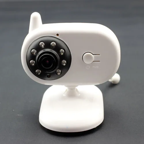 3.5 Inch 2.4Ghz Wireless Two Way Intercom Camera Temperature Time and Music Display Wireless IR Night Vision Baby Monitor