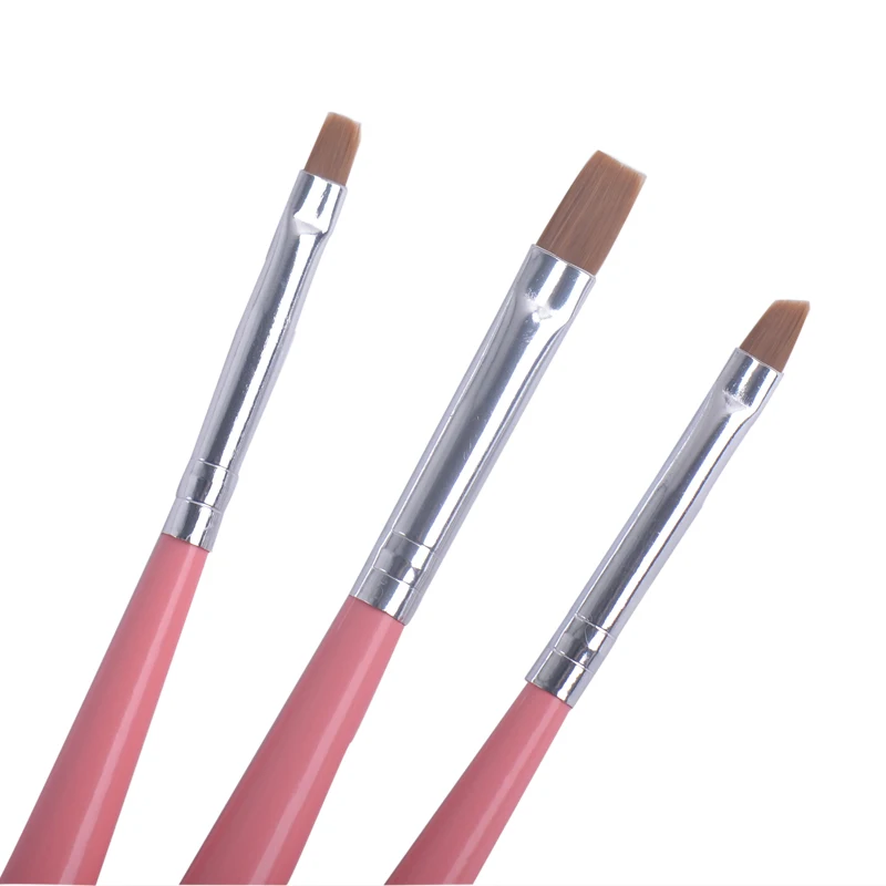 Fengshangmei 9pcs Nail brushes Set Nail Art Painting Pen Professional Brushes for Nail Design 3