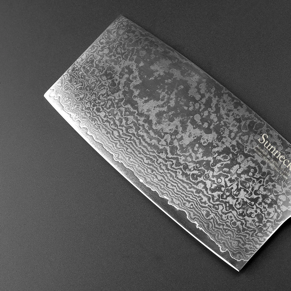 Sunnecko 7 дюймов кухонный нож шеф-повара японский дамасский VG10 стальные лезвия ножи для резки шеф-повара кухонный нож