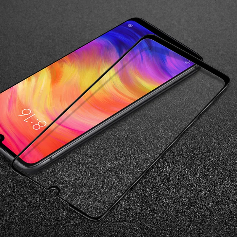 

Imak Tempered Glass for Xiaomi Redmi Note 7 Full Cover Safety Screen Protector Film xiomi redmi note 7 note7 Protective Glass