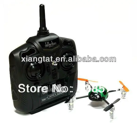 

Walkera QR Ladybird V2 with New Transmitter DEVO 4 Quadcopter with FPV
