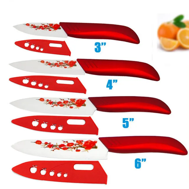 Brand High sharp quality Ceramic Knife Set tools 3 4 5 6 Kitchen Knives