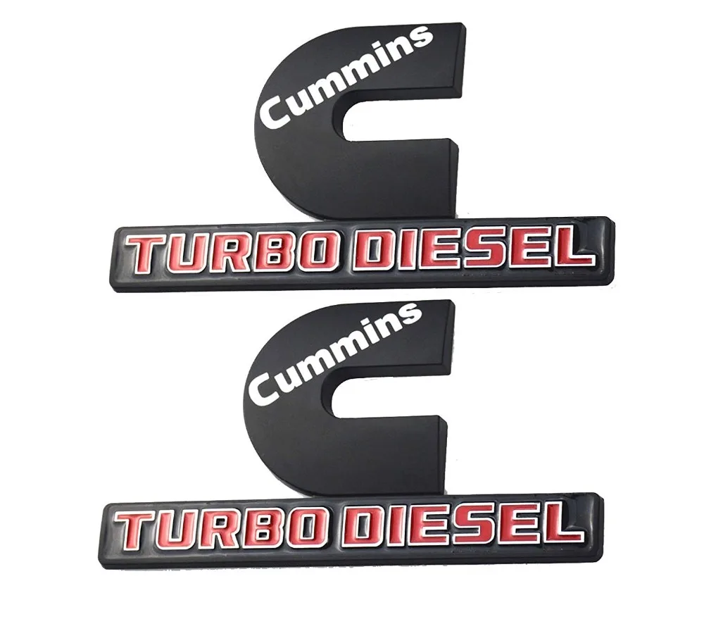 2 шт cummins turbo дизель логотипы марок машин значки Выход табличка сменная наклейка