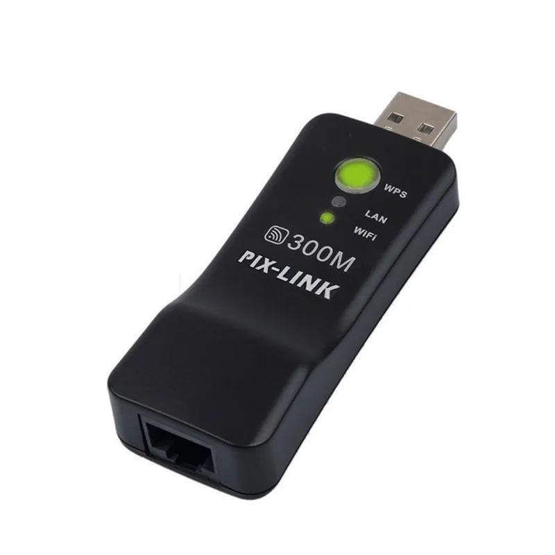 Новый USB универсальный Беспроводной Смарт ТВ Вай Фай адаптер сети Rj 45 Ethernet Wi Fi