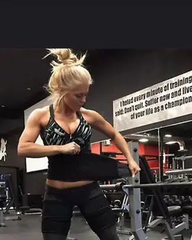 Leg Shaper Thigh Sauna Sweat - Burn Fat Calories off With Thermo Slimming Leg Wraps - Neoprene Compression Massage Belt 5