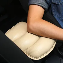 Car Armrests Cover Arm Rest Seat Box Pad Protective Case Soft PU Mats For Toyota Yaris Camry Corolla Highlander Avensis Rav4