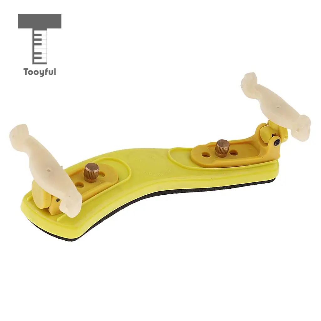 Tooyful Colorful Adjustable Violin Shoulder Rest Musical Support for 1/4 1/8 Violin Fiddle Parts