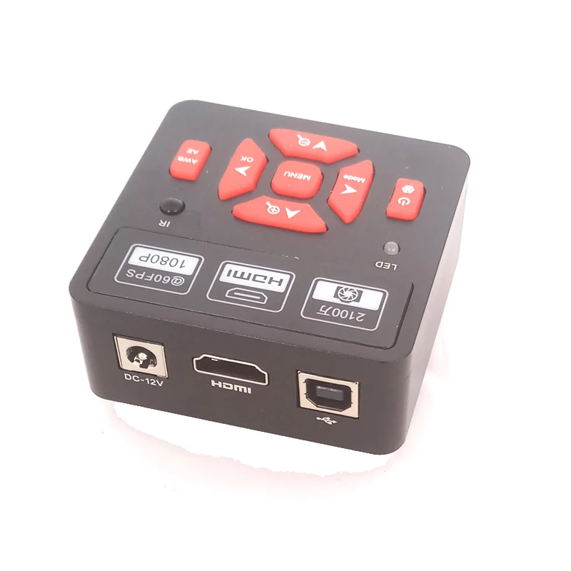 21MP 1080P HDMI USB цифровой промышленный видео микроскоп камера TF карта рекордер + 130X C