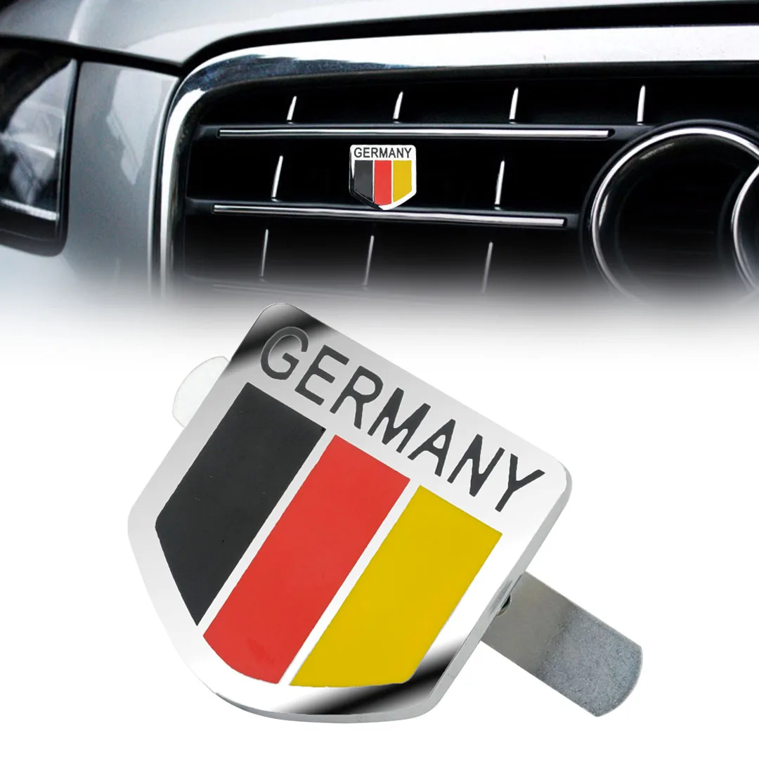 MAYITR Car styling Metal Germany German Flag Logo Emblem Sticker Car