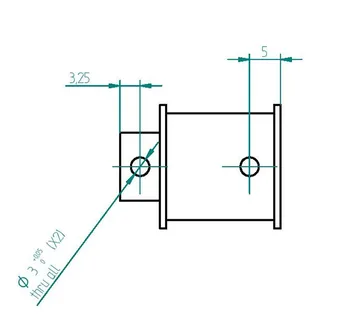 

HTD3M timing pulley with 15mm belt width 20 teeth