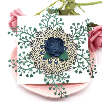 

ZFPARTY Mandala doily Metal Cutting Dies for DIY Scrapbooking Stamp/photo album Decorative Embossing DIY Paper Card