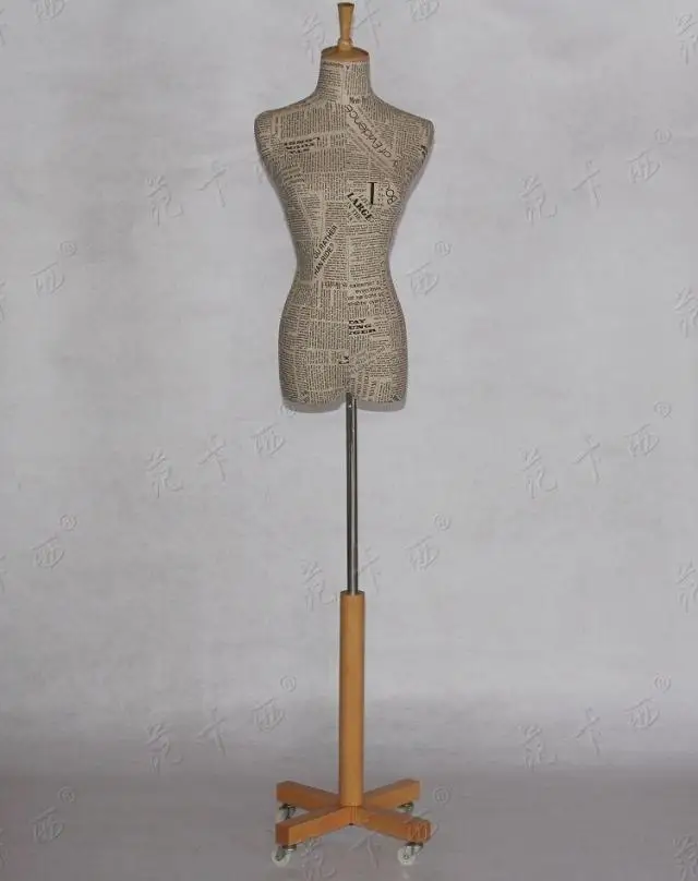 Clothes mannequins female wedding dress cloth cutting half length model