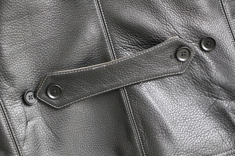 HTB1W59EqIuYBuNkSmRyq6AA3pXan Free shipping,Brand men's 100% genuine leather Jackets,classic oil wax cow leather jacket,japan brakeman jacket.original