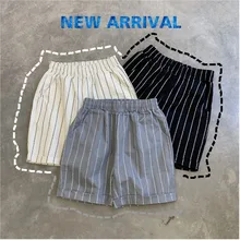 Новые летние модные Повседневное Harajuku в японском оснастки абзац мужской свободные прямые многосекционный шорты