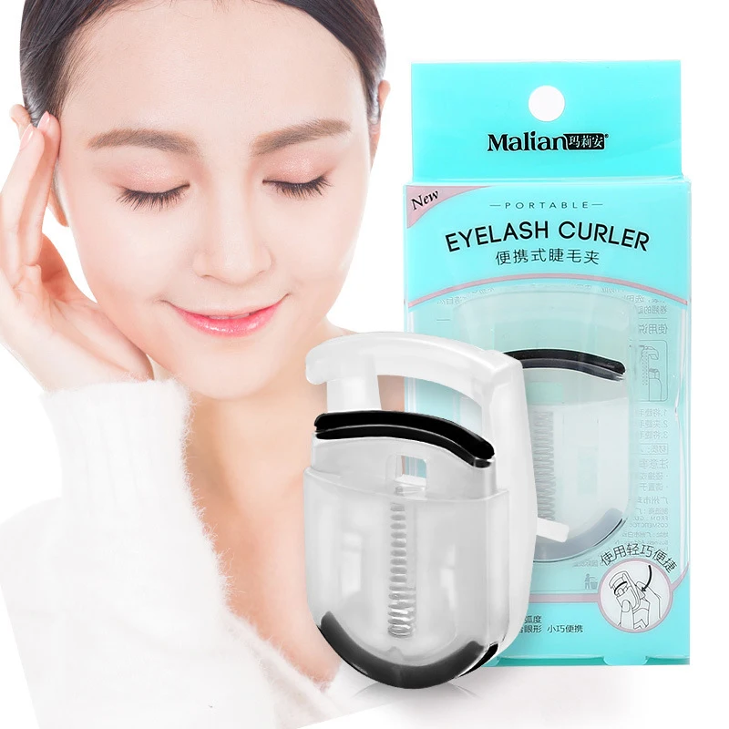 

2019 New 1pcs/set Portable Eyelash Curler Professional Mini Plastic Eyelash Curler Beginner Eyelash Curler