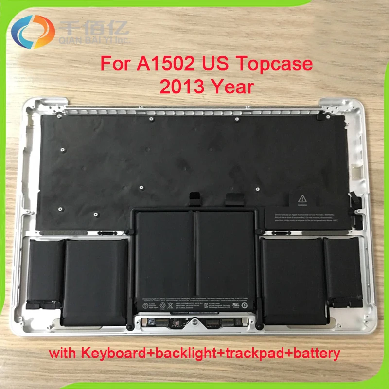 Полный новый A1502 Топ чехол для Macbook Pro 13 3 ''Топ рук с клавиатурой Великобритании